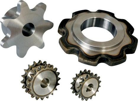 खरीदें कस्टम कांस्य झाड़ीदार रोलर चेन आइडलर स्प्रोकेट online manufacture