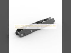 Custom Pitch 100mm Bucket Elevator Conveyor Chain With Attachments